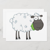 Einladungen von Wooly Sheep (Vorne/Hinten)