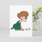 Einladungen von Würfeln (Stehend Vorderseite)