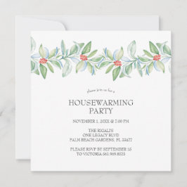 Einladungen Wasserfarben Weihnachten