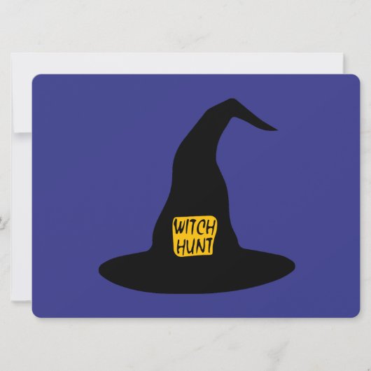 EINLADUNGEN - WITCH HUNT (Vorderseite)