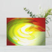 Einladungen zu Abstrakter Computerkunst (Stehend Vorderseite)