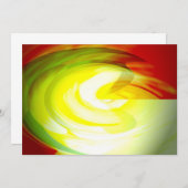 Einladungen zu Abstrakter Computerkunst (Vorne/Hinten)