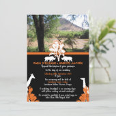 Einladungen zu afrikanischen Hochzeiten (Stehend Vorderseite)