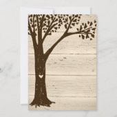 Einladungen zu antiken Holzschnitzereien (Rückseite)