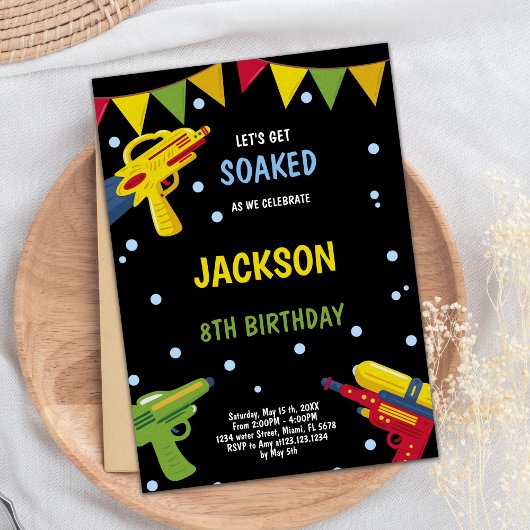 Einladungen zu Black Yellow Water Gun