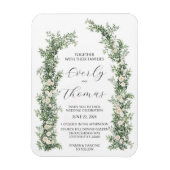 Einladungen zu Blumenarchaufführungen Magnet (Vertikal)