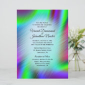 Einladungen zu Bohemischen Design-Hochzeiten (Stehend Vorderseite)