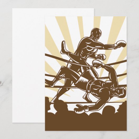 Einladungen zu Boxen (Vorne/Hinten)