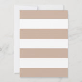 Einladungen zu braunen Tauben und Weißgesteinten (Rückseite)