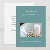 Einladungen zu Candle w/ River Rocks (Vorne/Hinten)