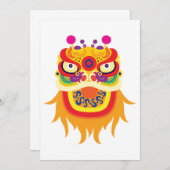 Einladungen zu chinesischen Glückszeichen (Vorne/Hinten)