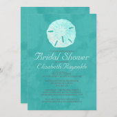 Einladungen zu Country Sand Dollar Bridal Shower (Vorne/Hinten)