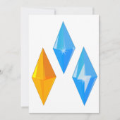 Einladungen zu Crystal Gems (Vorderseite)