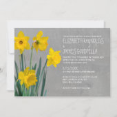 Einladungen zu Daffodil Wedding (Vorderseite)