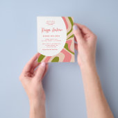 Einladungen zu den Brauereien in Rosa und Grün Flyer (Gruppe)