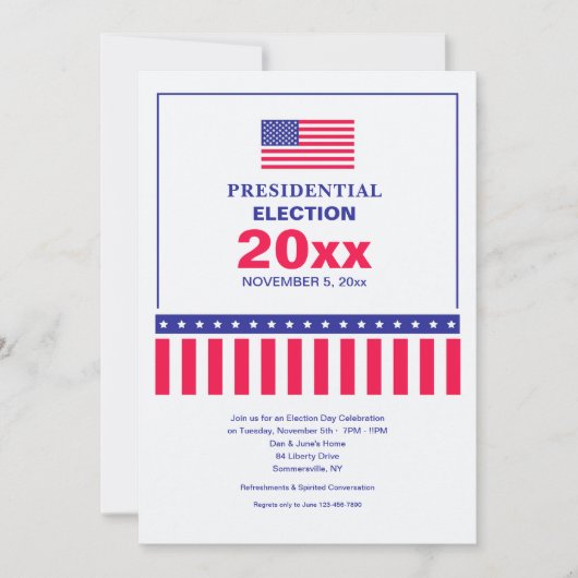 Einladungen zu den Wahlen 2 (Vorderseite)