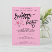 Einladungen zu einem Niedlichen Junggeselinnen-Abs (Stehend Vorderseite)