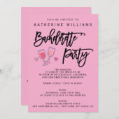 Einladungen zu einem Niedlichen Junggeselinnen-Abs (Vorne/Hinten)