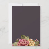 Einladungen zu einer dramatisch floralen Beteiligu (Rückseite)