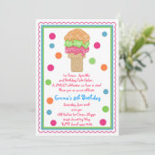 Einladungen zu Eiskrem (Stehend Vorderseite)