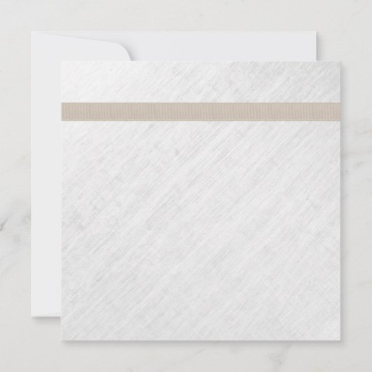 Einladungen zu eleganten Spitzen- und Perlduschen (Rückseite)