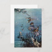 Einladungen zu Fairy Dance (Vorne/Hinten)