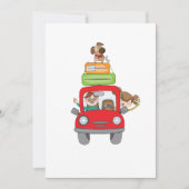 Einladungen zu Familienurlaub (Vorderseite)