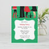 Einladungen zu Feiertagen (Stehend Vorderseite)