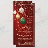 Einladungen zu Feiertagen - Open House (Vorne/Hinten)