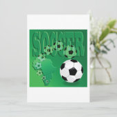 Einladungen zu Fußballspielen (Stehend Vorderseite)