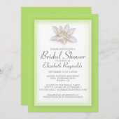 Einladungen zu Green Bridal-Dusche (Vorne/Hinten)