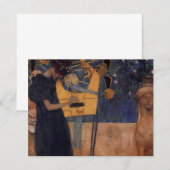 Einladungen zu Gustav Kllimt Harp (Vorne/Hinten)