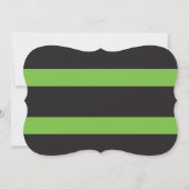 Einladungen zu Halloween-Hexenmeister (Rückseite)