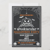 Einladungen zu Halloween-Party (Vorderseite)