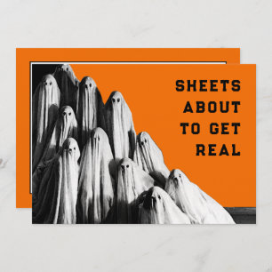 Einladungen zu Halloween-Party