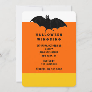 Einladungen zu Halloween-Party