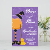 Einladungen zu Hexenstiefel und Boos-Haushalt (Stehend Vorderseite)