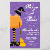 Einladungen zu Hexenstiefel und Boos-Haushalt (Vorderseite)