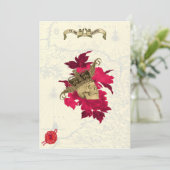 Einladungen zu Hochzeiten (Stehend Vorderseite)