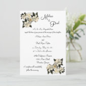 Einladungen zu Hochzeiten (Stehend Vorderseite)