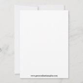 Einladungen zu Hochzeiten (Rückseite)