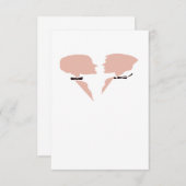 Einladungen zu Hochzeiten (Vorne/Hinten)