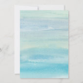 Einladungen zu Hochzeiten im Wasser (Rückseite)