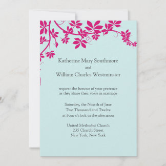 Einladungen zu Hochzeiten in Honeysuckle und Tropi