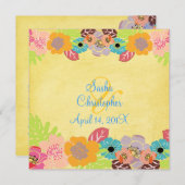 Einladungen zu Hochzeiten in Leis/Luau (Vorne/Hinten)