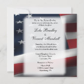 Einladungen zu Hochzeiten und Empfängen unter amer (Vorderseite)