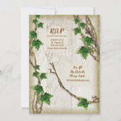 Einladungen zu Hochzeiten von Ivy und Willow - Kra (Rückseite)