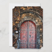 Einladungen zu Hochzeiten von Steampunk Pocket (Rückseite)