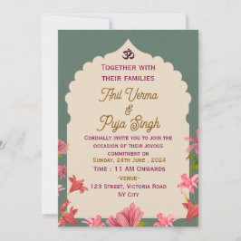 Einladungen zu indischen Hochzeiten
