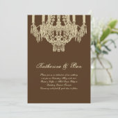 Einladungen zu Kronleuchtern (Stehend Vorderseite)